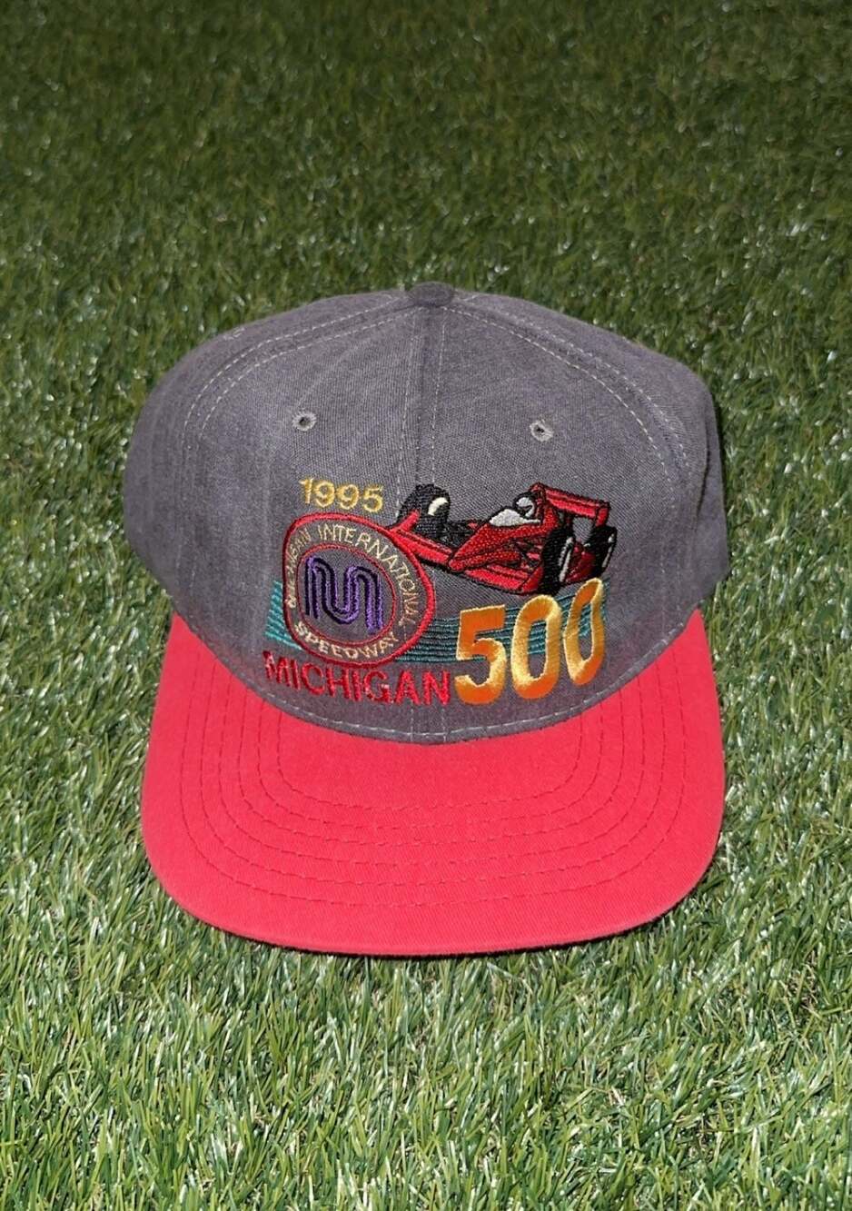 American Needle 1995 Michigan International Speedway 500 Snapback Hat